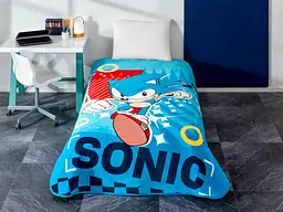 Плед Disney Sonic 160×220 см Tac pbe0051147 - мініатюра 1