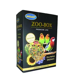 Корм для середніх папуг Zoo-Box Megan Premium, 750 г