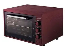 Електродуховка Liberton LEO-420 Red 42 л - мініатюра 3
