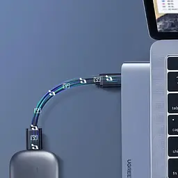USB-Хаб UGREEN CM251 Dual USB-C To HDMI+3*USB 3.0 A+Type C Female Converter (UGR-60559) - мініатюра 5