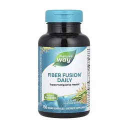 Вітамін Nature's Way Клітковина, Fiber Fusion Daily, 150 вегетаріанських капсул (EMT-08452)