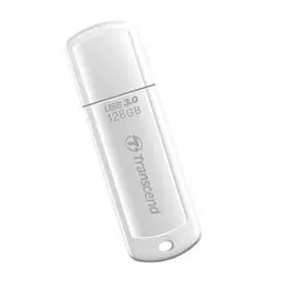 USB флеш накопичувач Transcend 128GB JetFlash 730 White USB 3.0 (TS128GJF730) - мініатюра 3