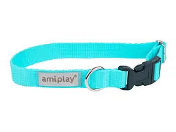 Нашийник для собак Amiplay Samba S 20-35 * 1,5 см - бірюзовий