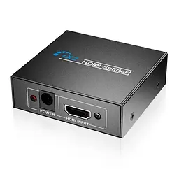 Розгалужувач HDMI на 2 монітори, 1X2 HDMI Splitter Чорний, сплітер hdmi на 2 монітори 1080p, hdmi хаб - мініатюра 6