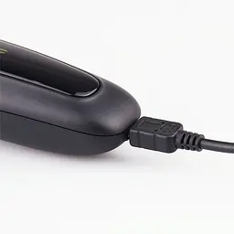 Машинка для стрижки волосся XPRO V-015 професійна акумуляторна триммер USB чорна (40855-13420) - мініатюра 4