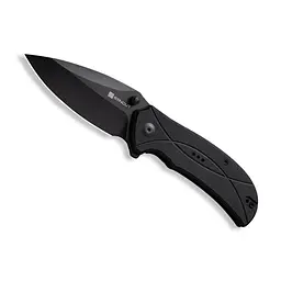 Ніж складний Sencut Hyrax S23097-1 чорний - чорне лезо