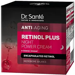 Нічний крем посиленої дії Dr. Sante Retinol Plus 50 мл - мініатюра 2