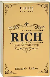 Туалетна вода для чоловіків Elode Rich, 100 мл - мініатюра 3