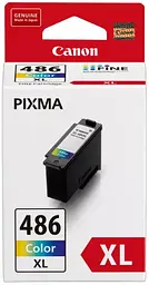 Картридж із друкуючою головкою струменевий CL-486XL TS7640i/TS7740 кол. Canon teh0015022