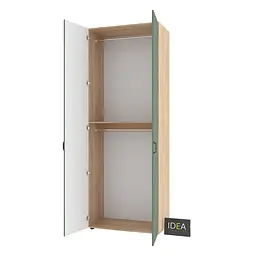 Шафа для одягу з двома штангами С-7.2 Дуб крафт/Камуфляж Idea - мініатюра 4