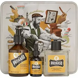 Подарунковий набір для догляду за бородою Proraso Wood&Spice в металевій коробці - мініатюра 2