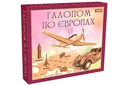 Настільна гра-стратегія "Галопом по Європах", подорож містами Європи, для 2-4 гравців, вік 8+, ARTOS OST-0840 - мініатюра 3