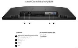 Монітор Dell 23.8" SE2425HM D-Sub HDMI IPS 100Hz teh0014149 - мініатюра 4