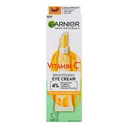 Крем з вітаміном С для тьмяної шкіри навколо очей Garnier Skin Naturals з ефектом зменшення видимості темних кіл і надання сяяння​ 15 мл - мініатюра 3