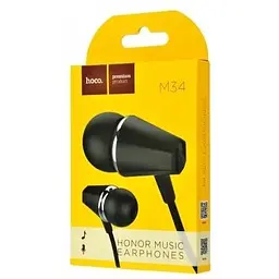 Навушники Hoco M34 Honor Music With Microphone white 6957531078463 - мініатюра 2