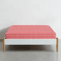 Дитяче простирадло Cosas Red Check 110х160 см червоно-біле (RedCheck_110x160) - мініатюра 5