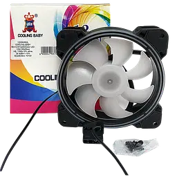 Вентилятор Cooling Baby 12025HRI2L ARGB Black - мініатюра 3