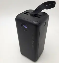 Power Bank 50000mAh із наскрізною зарядкою портативна батарея для смартфона планшета роутера USB зовнішній акумулятор повербанк із швидкою зарядкою 22.5W та дисплеєм AWEI P114K - мініатюра 8