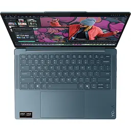 Ноутбук LENOVO Yoga Slim 7 14AKP10, AMD Ryzen AI 7 350 до 5GHz, 14" WUXGA , 16GB, SSD 1TB, AMD Radeon 860M, Windows 11 Home - мініатюра 4