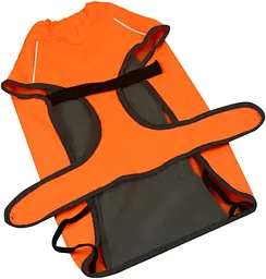 Світловідбивне тепле пальто для собак Derby DJ64 Orange M - мініатюра 8