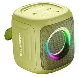 Колонка портативна - бездротова акустика Hopestar PARTY 100 mini Army Green (зелена) - мініатюра 2