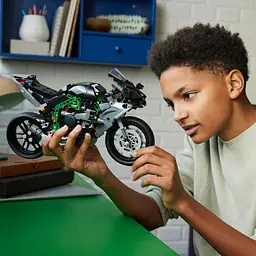 Конструктор LEGO Technic Мотоцикл Kawasaki Ninja H2R 643  деталі (42170) - мініатюра 4