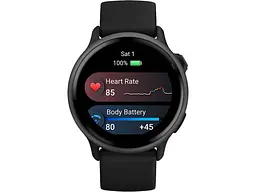 Смарт-годинник Garmin Vivoactive 6 Slate with Black Band (010-02985-00) - мініатюра 3