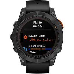 Смарт-годинник Garmin Fenix 7 Pro Solar (No Wi-Fi) Slate Gray with Black Band (010-02777-02) [173307] - мініатюра 8