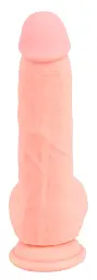 Фалоімітатор Medical Silicone Dildo 20 см тілесний - мініатюра 4