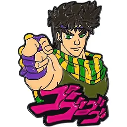 Значок Неймовірні пригоди ДжоДжо JoJo's Bizarre Adventure CH JJ BA