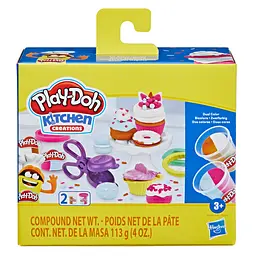 Набір для творчості Play-Doh з масою для ліплення Маленький кухонний набір Lil Sweet Playset (F3159_F3464) - мініатюра 2