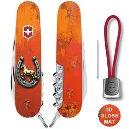 Складаний ніж Victorinox SPARTAN ZODIAC 3D Щаслива підкова 1.3603.Z5260hk - мініатюра 3