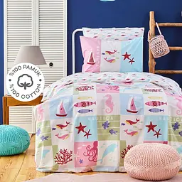 Постільна білизна Nautica Home - Marine ранфорс підлітковий - мініатюра 2