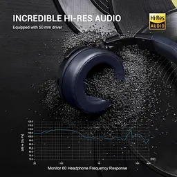Гарнітура OneOdio Monitor 60, 3,5мм/6,35мм Misty Blue - мініатюра 8