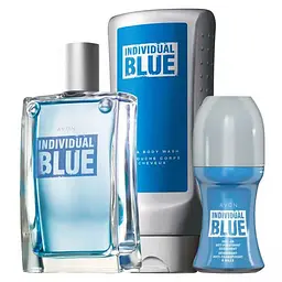 Парфюмерно-косметический набор Avon Individual Blue (edp/100 мл + sh/gel/200 мл + deo/50 мл) (494693319)