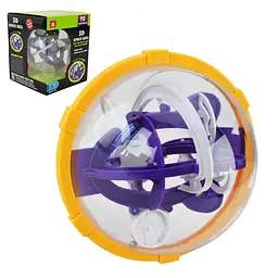 Сферична головоломка-лабіринт 3D Space Ball з металевою кулькою (XS977-95)