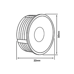 LED модуль QUANTUM MR16 8W 3000K 700Lm VIOLUX ( 818023 ) - мініатюра 3