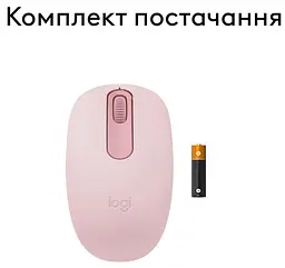 Миша Logitech M196 Bluetooth Rose (910-007461) - мініатюра 2