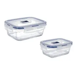 Харчовий контейнер Luminarc Pure Box Active набір 2 шт 380мл 820мл (P7644)