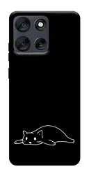 TPU чохол Demsky Lazy cat для Motorola Moto G56 5G