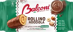 Мінірулети Balconi з горіхом 222 г (8001585001309)