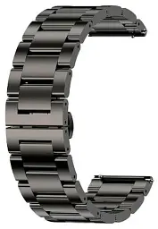 Браслет сталевий для Смарт-годинника Kospet Tank M3, M3 Ultra Stainless Steel металевий ремінець Black (19596) - мініатюра 2