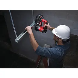 Пила стрічкова акумуляторна MILWAUKEE, M12 BS-402C (зарядний пристрій С12 С, 2 акумулятори М12 В4 4Ач, полотно, кейс) - мініатюра 8