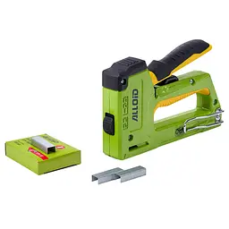 Степлер будівельний Alloid Building Tools для скоб 6 в 1 + 1500 скоб (SG-41410) - мініатюра 3