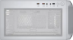 Корпус Cougar Archon 2 Mesh RGB White, без БЖ, Mid Tower, ATX/Micro ATX/Mini ITX, 1xUSB 2.0, 2xUSB 3.0, 3x120 мм ARGB Fan, скляне вікно - мініатюра 5