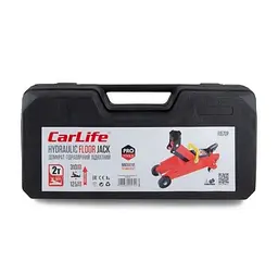 Домкрат гідравлічний підкатний 2т 125-310 мм у кейсі 7кг Carlife (FJ570P) - мініатюра 2