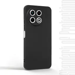 Чохол ArmorStandart Matte Slim Fit для Tecno Spark 30 Pro 4G (KL7) Camera cover Black - мініатюра 2