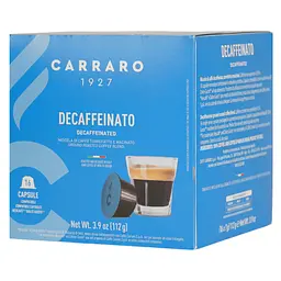 Кава в капсулах Carraro Dolce Gusto Deecaffeinato, 16 капсул - мініатюра 3