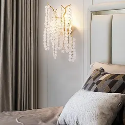 Бра в золоті з матовими монетками Line F W 105B/3 GD - мініатюра 7