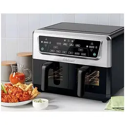 Мультипіч Cuisinart AIR-TWIN 10.4L (AFD10XSSE) - мініатюра 2